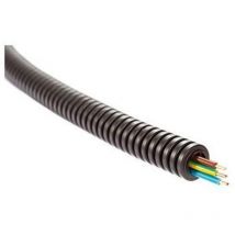 Elektrischer Draht Fils Et Cables Generiques Icta Schwarz 100 Meter