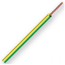 Elektrischer Draht Ho7vu 1,5 Grün/gelb Kurz 100m Ref 3001015050