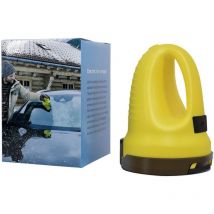 Elektrischer Eiskratzer, Windschutzscheiben-Schneeräumwerkzeug, Auto-Defroster, Multifunktions-Gelb