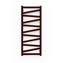 Sèche Serviette Radiateur-matisere - Elektrischer Handtuchheizkörper - Schwarz - 750x500mm - 300 Watt - Vip750/500e8n