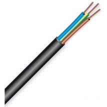 Elektrischer Kabel R2v 3g2,5 Mm² Schwarz - Krone 50 Meter