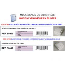 Elektrischer Kippschalter Aufputz 10a 250v 50041-91841