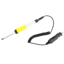 Ineasicer - Elektrischer Lötkolben, dc 12 v 60 w, tragbarer automatischer Lötkolben mit Krokodilklemmen fürs Auto