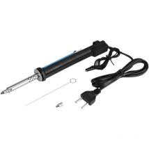 Elektrischer Lötkolben, Entlötgerät mit hoher Saugkraft für Leiterplatten, kleine elektronische Bauteile, einhändiger mittelgroßer Lötstift, blau(EU)