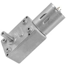 Elektrischer Reversierbarer Untersetzungsmotor Mit Hohem Drehmoment Getriebe Schneckengetriebe-motorgetriebe 12v 67rpm Silber