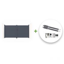 Casanoov - Elektrisches Flügeltor 3 M Eiger 300 X 180 Cm + Motorisierung Ranger B150