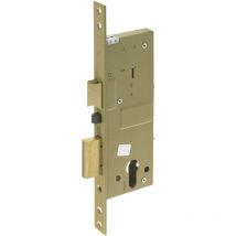 Elektrisches Einsteckschloss für Holztür Ar e 49,5 - Eckig