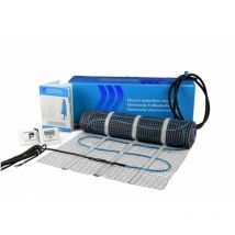 Elektro-Flächenheizung Fußbodenheizung unter Fliesen Elektro-Heizmatte 150 w 3,5 m²
