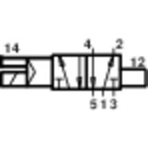 Norgren - imi Mechanischbetätigtes Pneumatik-Ventil V60A513A-A213L 24 v/dc Gehäusematerial Aluminium