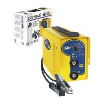 Elektrodenschweißgerät mit Wechselrichter mi 160P - Lieferung in einem Gehäuse mit Erdungskabel und Elektrodenhalter - 030077 - GYS
