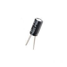 Elektrolytkondensator 2200uF 16Vdc Größe 12x20mm