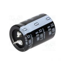 Elektrolytkondensator 220uF 450Vdc Maße 30x40mm 2pin