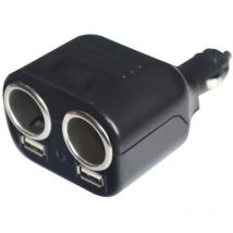 Doppelsteckdose 12 Volt + Usb