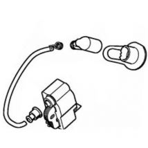 Stihl - Elektronische Kettensägenspule Modelle MS362 original 11404004717