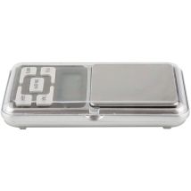 Digitale Präzisionswaage 500g – Edelstahl-Wägeplatte – LCD-Display – TARA-Funktion – rutschfeste Gummifüße