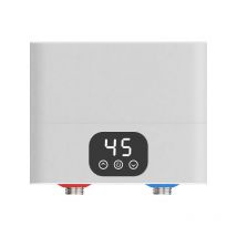 Esip - Elektronischer Durchlauferhitzer Küche 220v 5500W Warmwasserbereiter Elektrisch Instant Klein Durchlauferhitzer Dusche mit led