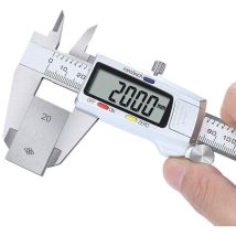 Hochpräziser elektronischer Messschieber aus Edelstahl, 0–150 mm, digitaler elektronischer Messschieber
