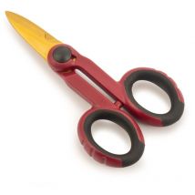 Arcos - Elektroschere 506100 Edelstahl mit Wolframbeschichtung und mango 140 mm Polypropylen mit Vitrine