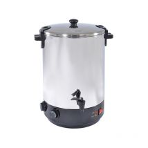 Elektrosterilisator aus edelstahl mit wasserhahn und timer 28l 2500w - Kitchen Chef - zj-280td