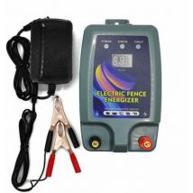 Nvees - Elektrozaun für Vieh, Tiere, Weidezaungerät, hohe Leistung, 3 Leistungsmodi für die Geflügelhaltung