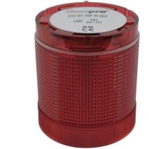 Elément de colonne de signalisation ComPro CO ST 70 RL 024 24 V AC/DC lumière permanente, feu clignotant N/A IP65 1 pc(