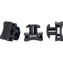ACFM2W10PT6 Embase pour attache-câbles profilé 151-02858 stabilisé à la chaleur, résistant aux chocs noir 500 pc(s) Q010862 - Hellermanntyton