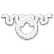 Lément décoratif 160018 Profhome style Néo-Empire blanc