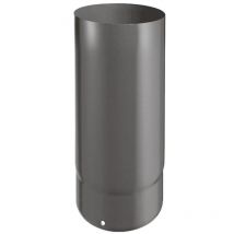 Joncoux - Elemento recto - ancho 250 mm - esmalte 0,7 mm - negro mate - Ø150