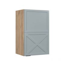 Elément haut de cuisine Fame-Line, Bleu clair-gris, 45 cm Vicco