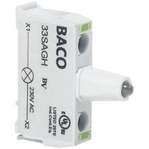 Baco Ba33sayl Élément Led Jaune 12 V/dc, 24 V/dc 1 Pc(s) D74969