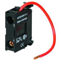 M22-XLED-T Elément amont noir 1 pc(s) - Eaton