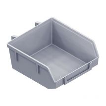 Element System - Materiale della mini scatola di plastica Ku. bianco L.90mm P.90mm H.40mm sistema di elementi (Per 10)