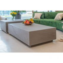 Elementi - colorado Table basse en béton résistant design 152.4 x 76.2 x 35.6 cm
