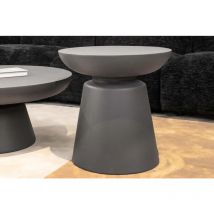 Elementi - kylix Table d'appoint en béton élégant raffiné 50.8 x 50.8 x 50.8 cm