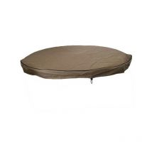 Wetterschutzhaube für Gasbrenner, braun, aus Kanevas Textil - Elementi