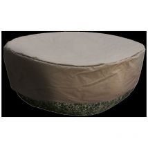 Wetterschutzhaube für Gasbrenner, braun, aus Kanevas Textil - Elementi