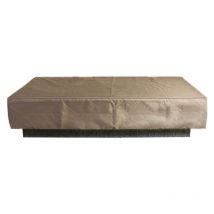 Wetterschutzhaube für Gasbrenner, grau, aus Kanevas Textil - Elementi