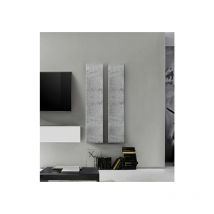 Elemento Colonna appeso di design Beton e Bianco