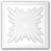 Profhome Decor - Elemento decorativo 154013 Profhome Marco para puerta estilo Neoimperio blanco