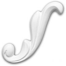 Elemento decorativo 160108 Profhome stile rococò barocco bianco