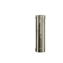 Elemento fumi canna fumaria D. 230 mm. Tubo acciaio inox 316
