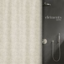 Spirella - rideau de douche Polyester ilo 180x180cm Beige Elements by