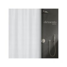 Spirella - rideau de douche Polyester mera 180x180cm Blanc Elements by