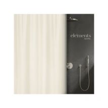 Spirella - rideau de douche Polyester pure 180x200cm Beige Elements by