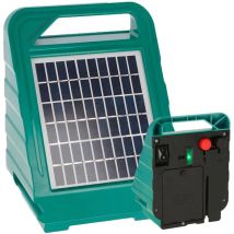 Kerbl Elettrificatore S250 Fotovoltaico con Pannello Solare per cinghiali rete elettrica