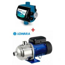 Lowara - Elettropompa pompa 3hm05p07m 3hm05 + presscontrol genyo 8a/f15 1,5 bar