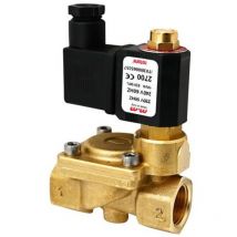 Elettrovalvola per acqua normalmente chiusa c/bobina e connettore mem 1