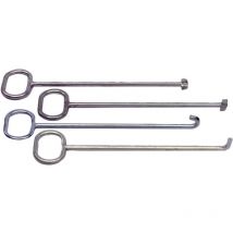 Llave tapa 600 mm L-gancho