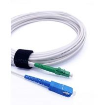 Elfcam - 70 m LWL-Kabel sc/upc auf lc/apc Singlemode Simplex 9/125μm OS2 lszh Patchkabel Weiß