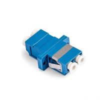 Adaptateur//Connecteur pour fibres optiques (Lot de 1, lc-lc upc Duplex Monomode) - Elfcam